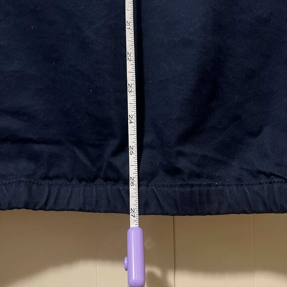 J.Crew Navy Harrington Jacket in Cotton Twill - Size XL - Picture 7 of 16